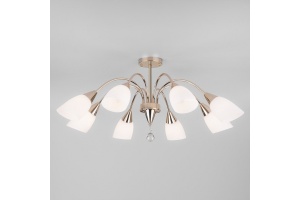 Люстра на штанге Eurosvet Ellene 30149/8 золото