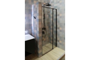 Душевая дверь Cezares Urban 140х195 черный (URBAN-B-12-140-C-NERO) - 2