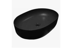 Раковина накладная Ceramalux N 81 черный (78327MB) - 2