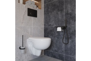 Гигиенический душ STWORKI by Damixa Стокгольм HFSG35030 со смесителем, С ВНУТРЕННЕЙ ЧАСТЬЮ, черный - 3