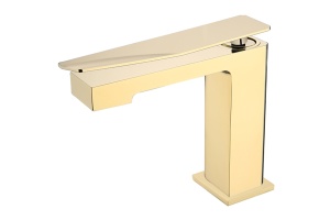 Смеситель для раковины Boheme Q золото