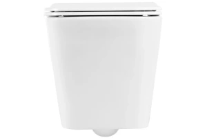 Чаша для подвесного унитаза BelBagno Due белый (BB3103CHR/SC) - 3