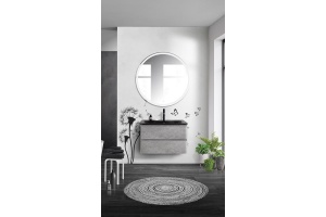 Комплект мебели BelBagno Albano 80 серый - 2