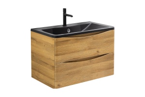 Тумба с раковиной BelBagno Acqua 80 светлое дерево - 2