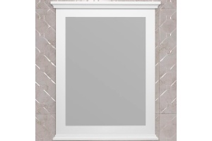 Зеркало Opadiris Палермо 60 белый матовый