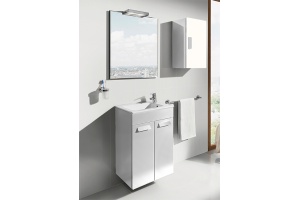 Тумба с раковиной Roca Debba 50 белый - 3