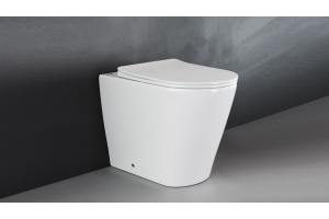 Унитаз приставной Ceramica Nova Highlight с микролифтом, безободковый CN1812 - 2