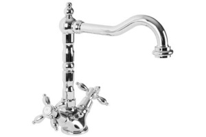 Смеситель для раковины Cezares NOSTALGIA золото 24 карат (NOSTALGIA-LS2-03/24)