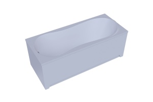 AFR150-0000026  Афродита 150 пустая с фр.экр.(слив слева)