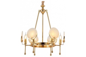 Подвесная люстра LUMINA DECO Montego LDP 8010-6 F.GD