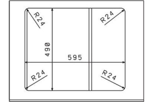 Мойка кухонная Florentina Таис 615 грей - 3