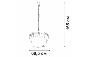 Подвесная люстра Vitaluce V53440 V53440-8/11 - 2