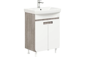 Комплект мебели Onika Харпер 55 белый/мешковина (105557) - 3