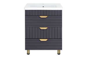 GLOSTER - 80 Тумба с 3 ящ. напольная