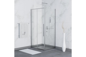 Душевой уголок RGW Stilvoll SV-42-1 130x80 профиль хром стекло прозрачное - 2