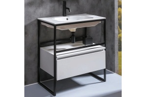 Тумба Armadi Art Loft 80 подвесная белый - 3
