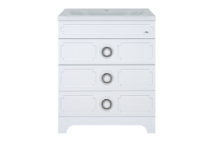 Тумба под раковину Misty Лейла 80 белый