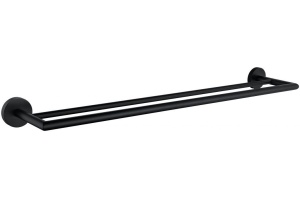 Полотенцедержатель двойной Allen Brau Priority 61.4 черный матовый