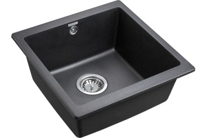 Мойка кухонная Paulmark Brilon 45 черный матовый - 2