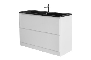 Тумба с раковиной BelBagno Albano 120 белыйк - 2