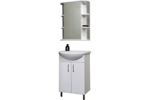 Тумба с раковиной СанТа Уют 55 - 3