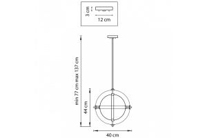 Светильник на штанге Lightstar Modena 816043 - 2
