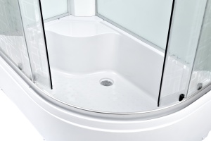 Душевая кабина DETO EM4511LGM+EL с высоким поддоном, с сиденьем - 3