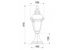 Ландшафтный светильник Maytoni Goiri O029FL-01BZ - 2