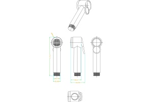 Гигиенический душ Lemark LM8090C - 2