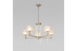 Подвесная люстра Eurosvet Charuel 60148/5 матовое золото - 2