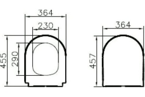Крышка-сиденье VitrA 110-003-019 - 2