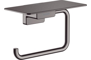 Держатель туалетной бумаги Hansgrohe AddStoris 41772340 шлифованный черный хром