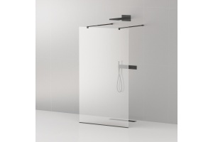 Душевая перегородка Cezares Liberta-L-2-80-C-NERO