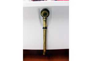 Слив-перелив Фэма металл, бронза - 3