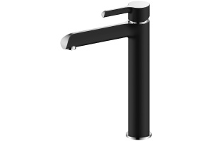 Смеситель для раковины Gappo черный хром