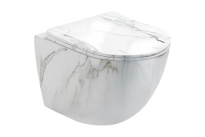 Унитаз подвесной Ceramalux белый (2213-K)