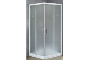 Душевой уголок Royal Bath HPD 85x80 профиль белый стекло матовое
