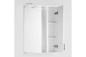 Зеркало-шкаф Style Line Олеандр-2 55/С Люкс, белый - 2