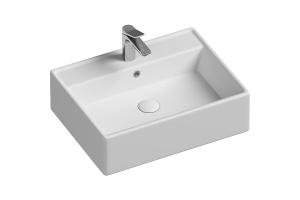 Раковина накладная Ceramica Nova Element 59х45 белая