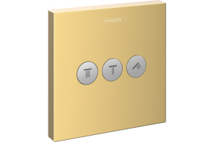 Переключатель потоков Hansgrohe ShowerSelect полированное золото