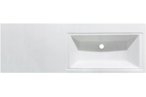 Раковина-столешница Style Line Даллас 150 белая правая - 2