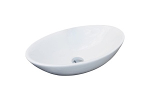Раковина накладная CeramaLux N 52 см белый (9021)