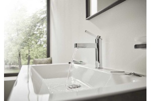 Смеситель для раковины Hansgrohe Finoris 110 с донным клапаном хром - 2