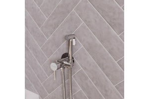Гигиенический душ STWORKI by Damixa Хельсинки HFHS52000 со смесителем, С ВНУТРЕННЕЙ ЧАСТЬЮ, хром - 2