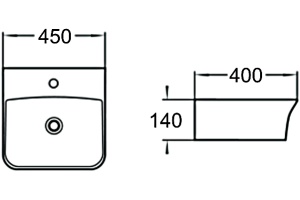 Рукомойник SantiLine SL-2006 - 2