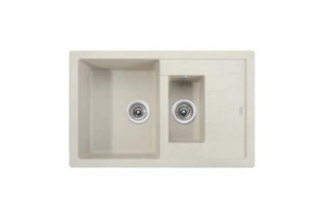 Кухонная мойка KAISER KG2M-7850 гранит (KG2M-7850-SB)