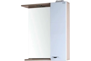 Зеркало-шкаф Onika Стиль 58 R ясень шимо (205833)