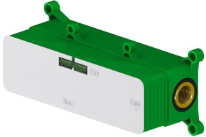 Смеситель для раковины встроенный Timo Torne 4371/00-16SM хром-белый - 2