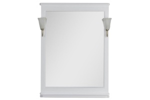 Зеркало Aquanet Валенса 70 белое - 3