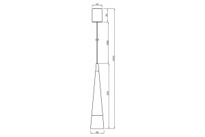Подвесной светильник Maytoni Sintesi P090PL-L12CH3K - 3